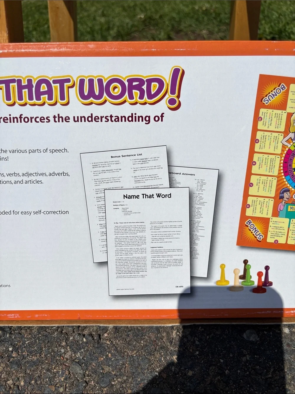 Name That‎ Word! Kids Educational Word Game - Orange
